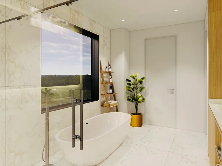 Master bathroom
