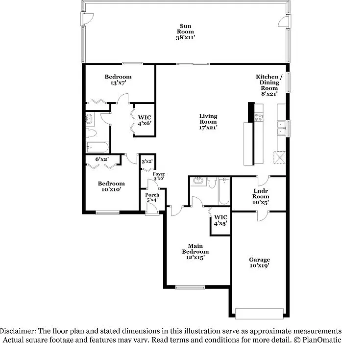 3 bed, 2.0 bath, 1222 sqft, $3,920 — Photo 2