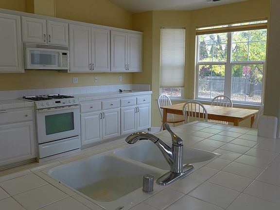 Spacious eat-in Kitchen.