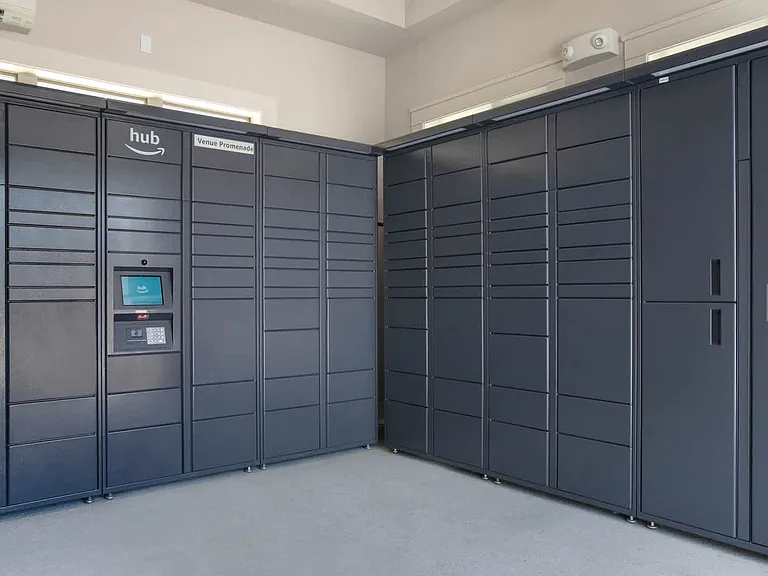 Package Room with 24 Hour Access