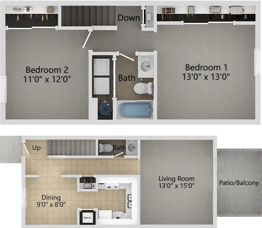 Floor plan The Prince