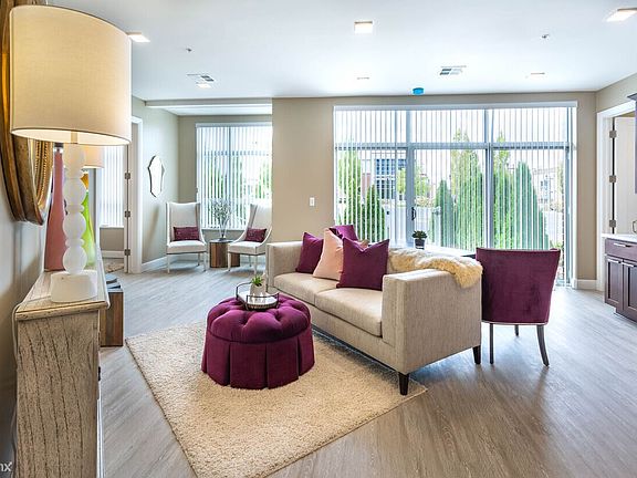 The Walton - 2 Bed 2 Bath - Living Room and Kitchen