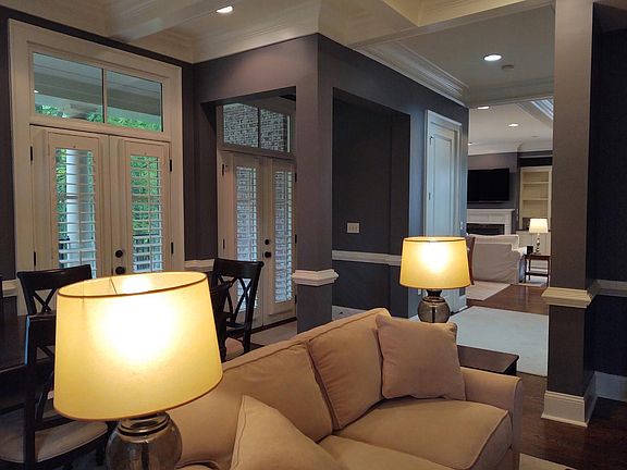 Spacious and open main level is perfect for entertaining.