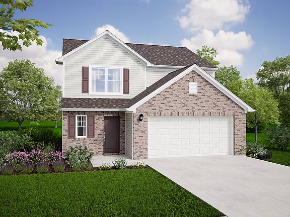 Elevation A - Shown with Brick Option C