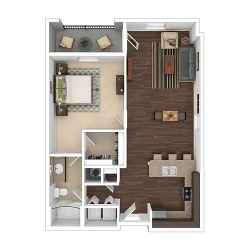 Floor plan Plan E