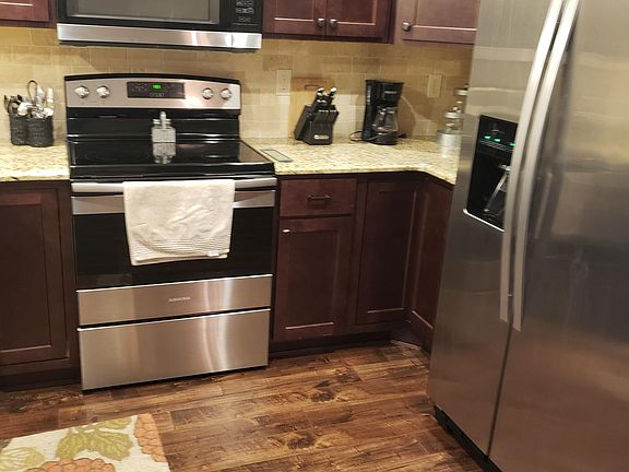 Kitchen with stainless appliances