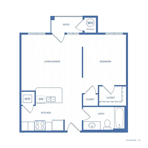 Floor plan Studio