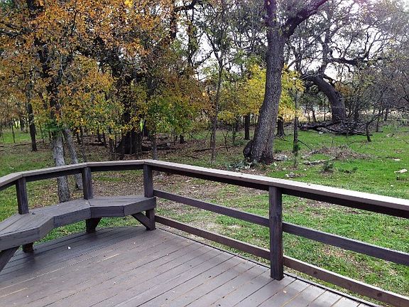 Deck Surrounded by Trees