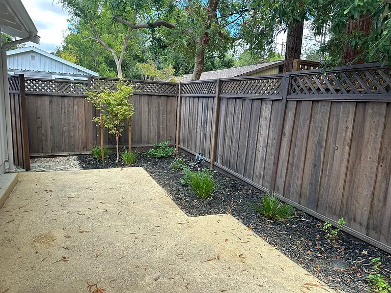 Rear yard