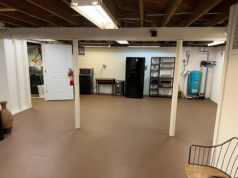 Large spotless basement