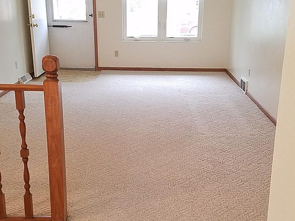 View of living room from the dining room