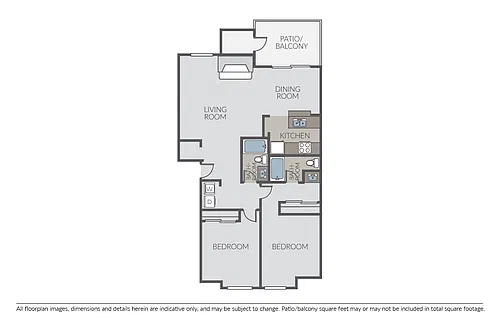 Floor plan Plan 2B