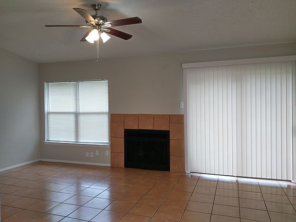 Living Room with Backyard Access