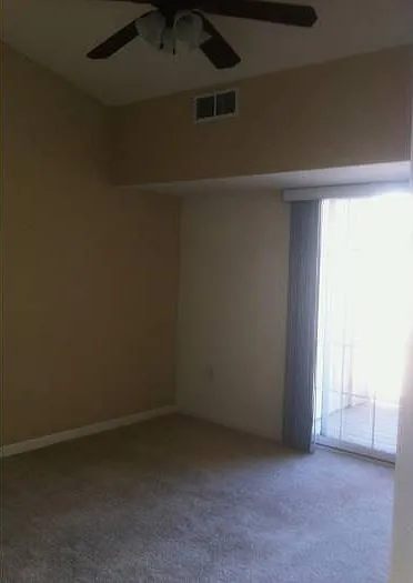 Bedroom with balcony
