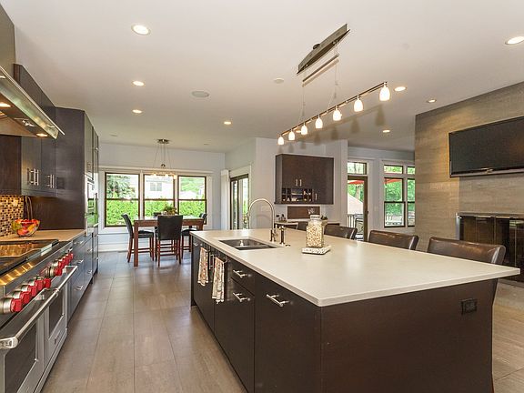 This gourmet kitchen is a dream for the top chef in your family featuring integrated professional ap