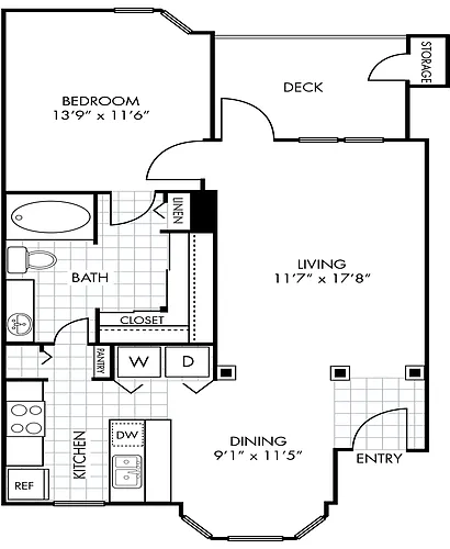 Floor plan Austin A3