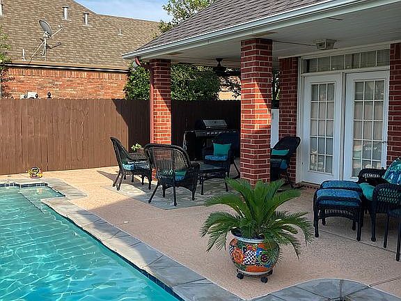 Covered patio