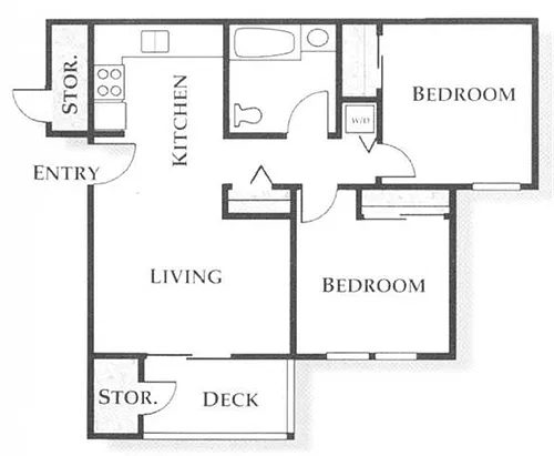 Floor plan PAINTED