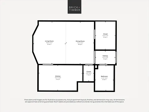 Floor plan Studio