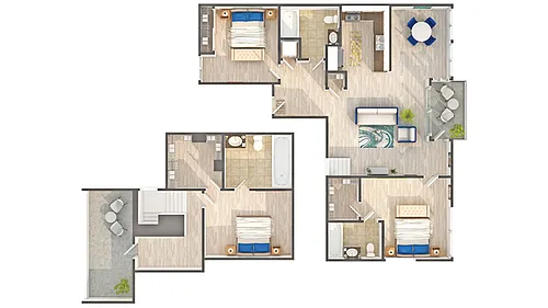 Floor plan D3