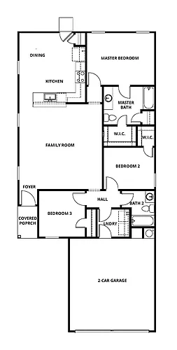 Floor plan Chestnut