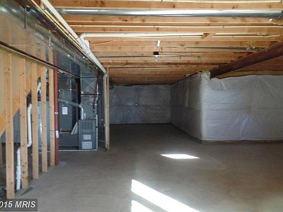 Walkout unfinished basement