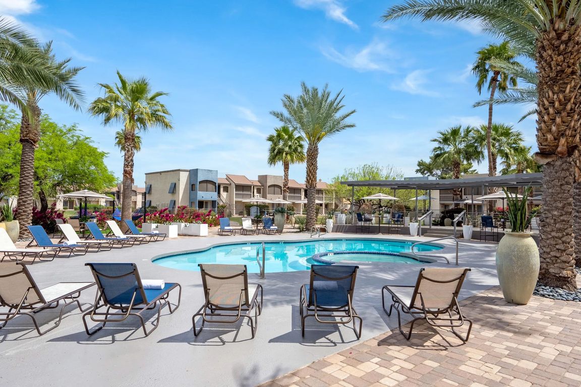 Embrace the Arizona sun on our spacious sundeck, complete with inviting loungers.