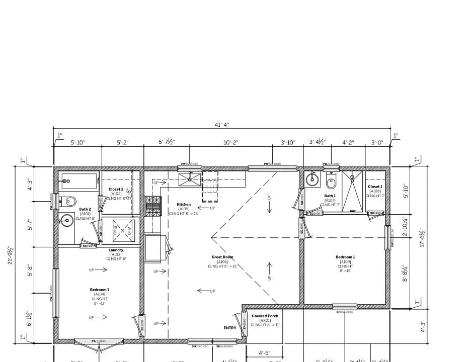 floor plan , showing no wasted space on hallways or stairwells