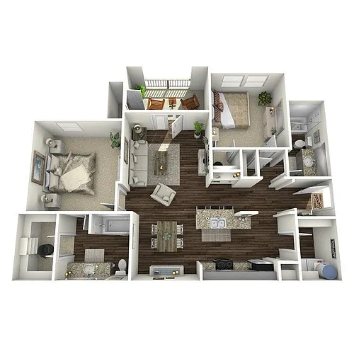 Floor plan B1G