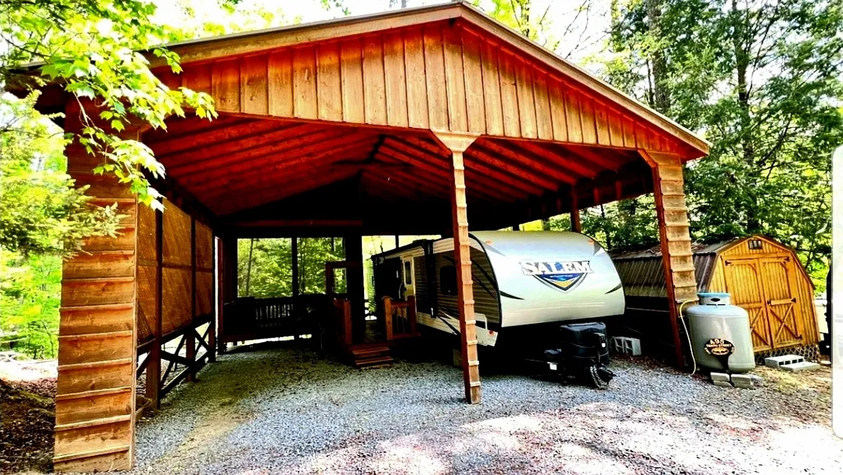 Private Glampsite w/ Outdoor Theater and Fire-Pit — Photo 1