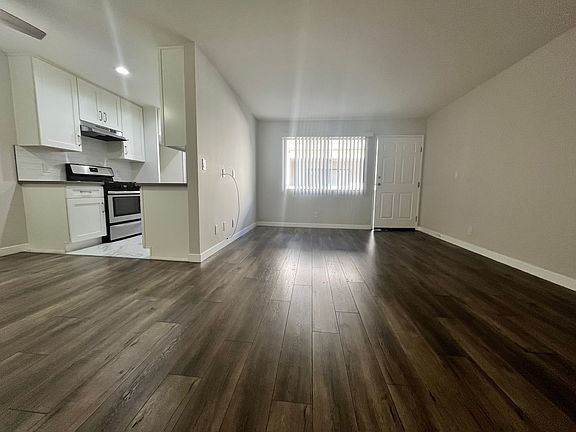 Large open concept living & dining space