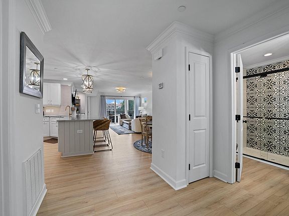 Entry with coat closet