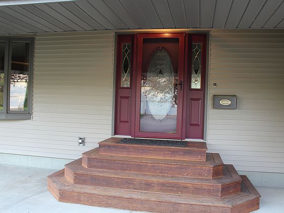 Front door/custom steps