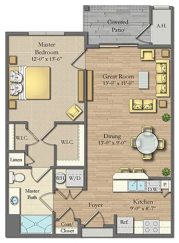Floor plan Canterbury