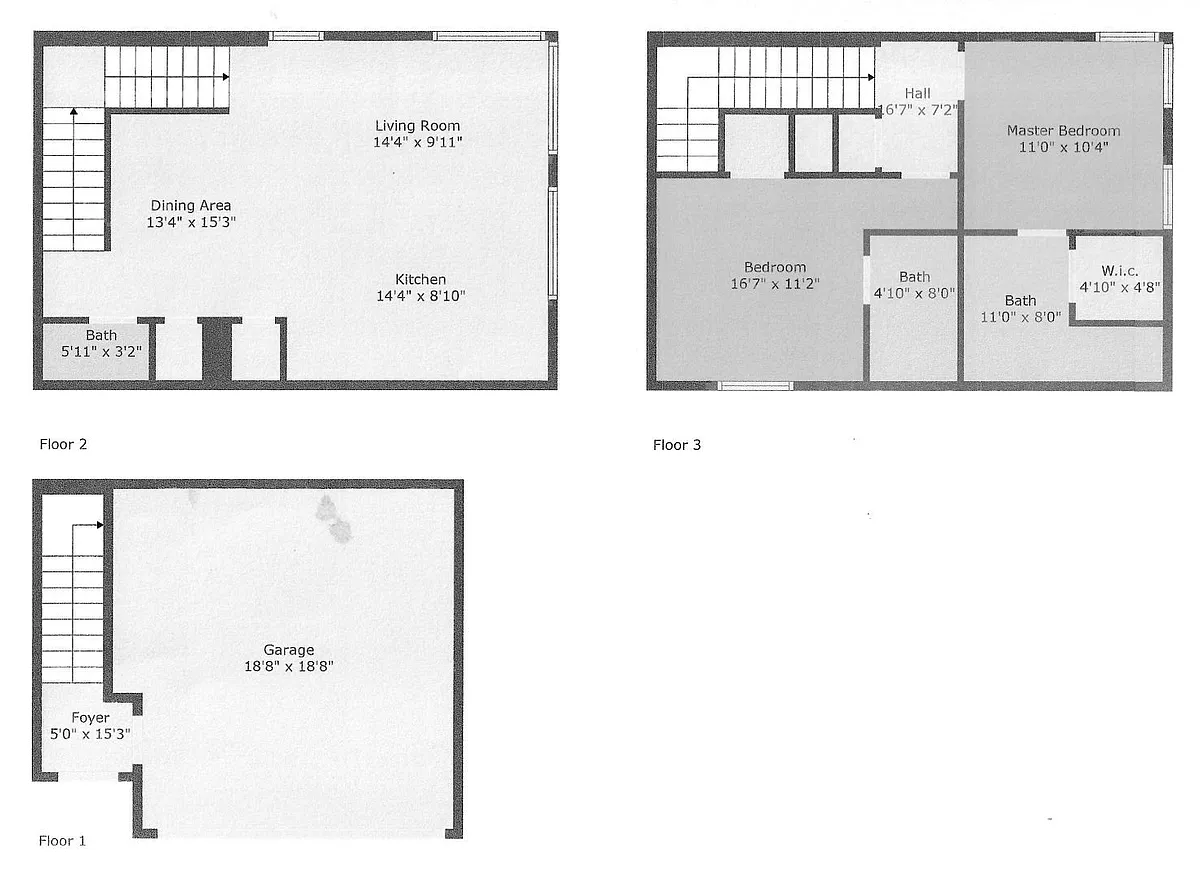 Floor plan Live Oak N: B4