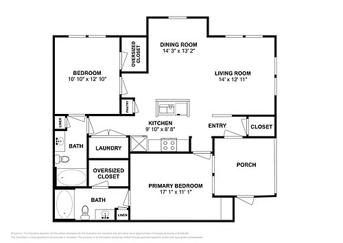 Floor plan Live Oak