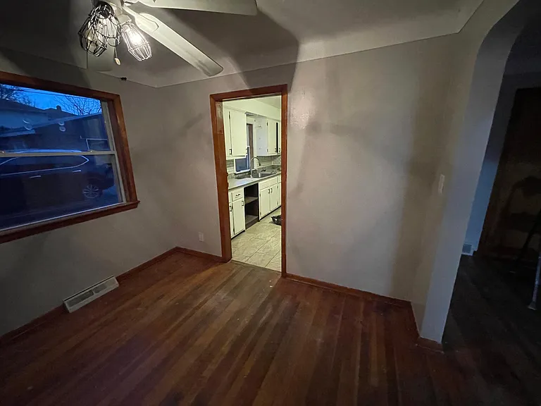 Dining Room looking into kitchen