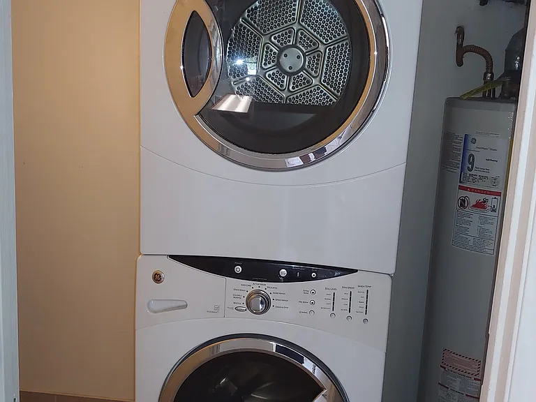 Stacked Clothes Washer and dryer in Your Laundry Room