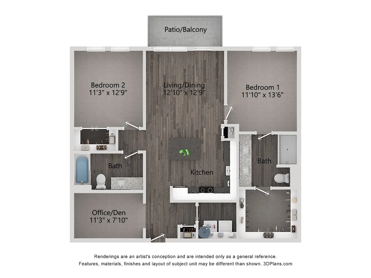 Floor plan B2