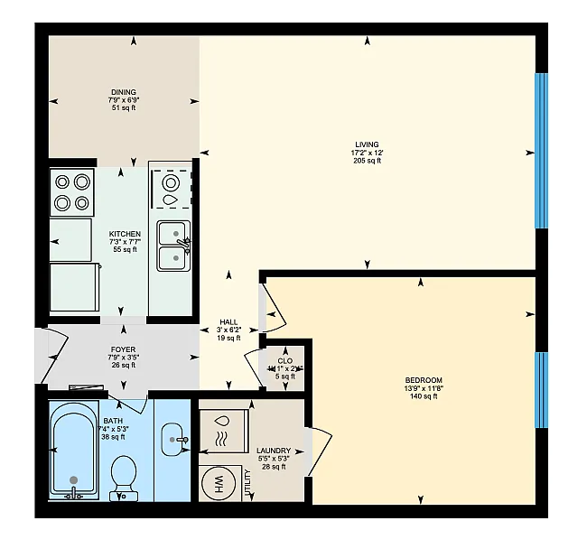 Floor plan Birch
