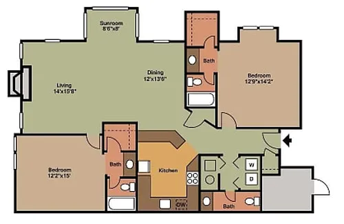 Floor plan E0