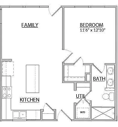 Floor plan Valero