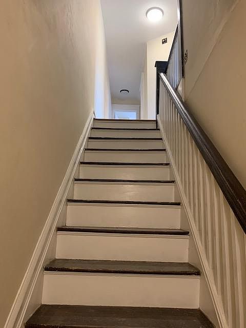 Stairs to 2nd floor apartment