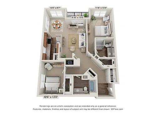 Floor plan B2M