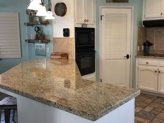 Kitchen with walk in pantry