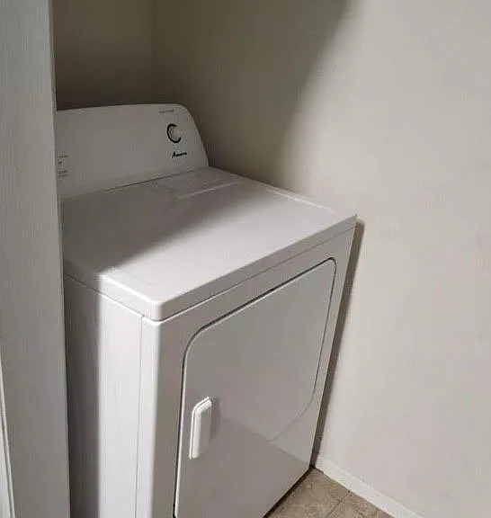 Washer and dryer included
