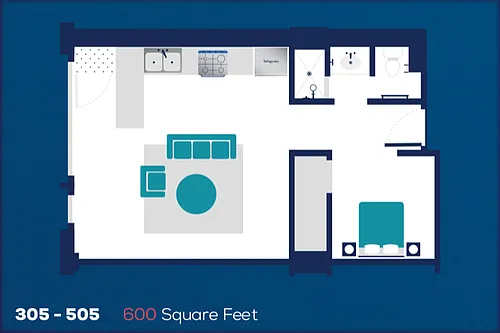 Floor plan 305