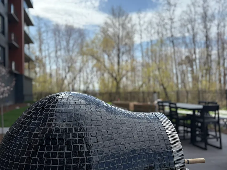 Outdoor Patio Area with Pizza Oven, Grills and Firepit