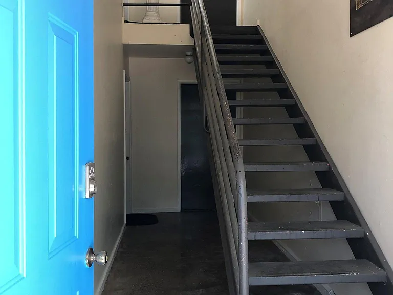 Stairwell to apartments