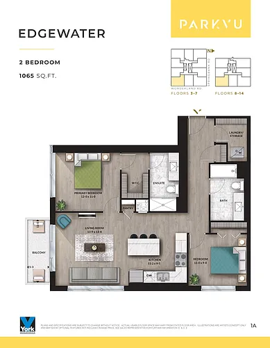 Floor plan EDGEWATER